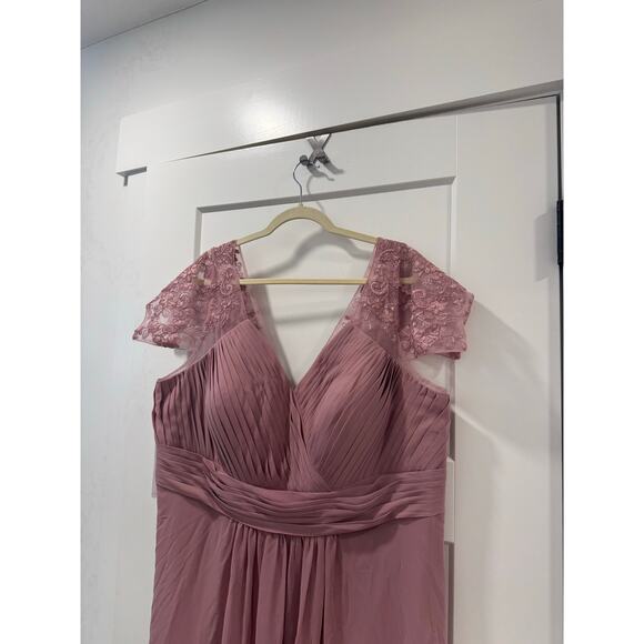 AZAZIE Vintage Mauve Adelyn A22 dress NWT - Picture 4 of 9
